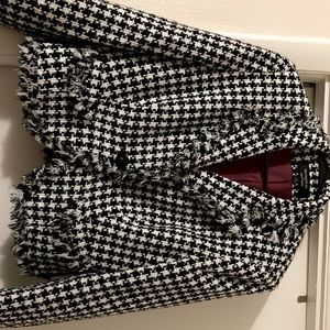 Woman black & white business,formal suit